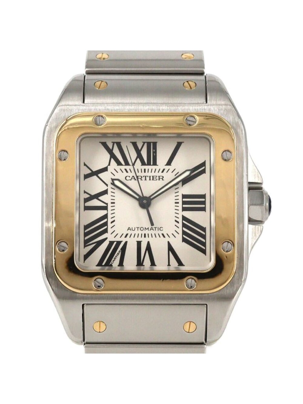 Cartier Combination Stainless Steel Yellow Gold Automatic
